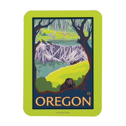 ビーバーズ科 マグネット (縦)