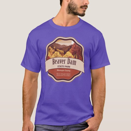 ビーバーダム州パーク Tシャツ (正面)