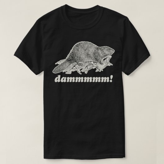 ビーバーダム Tシャツ (デザイン正面)