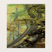 "ビーバーダムIIの上"抽象的に強化された池 (外部フラット)