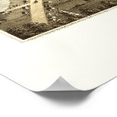 ビーバーダムWIパノラママップ – 1867 ポスター (角)