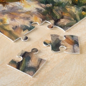 ビーバーテールサボツ開花ブラックキャニオン ジグソーパズル (側面)