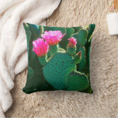 ビーバーテールサボテンの花 クッション (ブランケット)