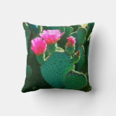 ビーバーテールサボテンの花 クッション (裏面)