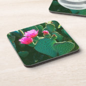 ビーバーテールサボテンの花 コースター (左側)