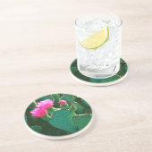 ビーバーテールサボテンの花 コースター (側面)