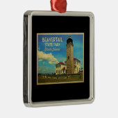 ビーバーテールライトハウスロードアイランド メタルオーナメント (右)