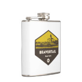 ビーバーテール州パークロードアイランド フラスク (右)