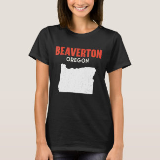 ビーバートンオレゴンUSA州アメリカトラベルオレゴニア Tシャツ