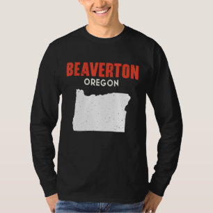 ビーバートンオレゴンUSA州アメリカトラベルオレゴニア Tシャツ