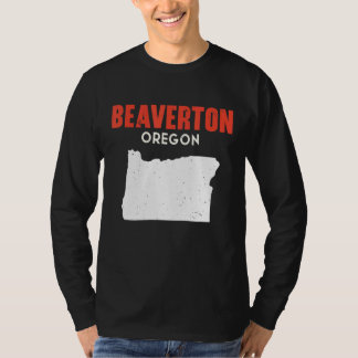 ビーバートンオレゴンUSA州アメリカトラベルオレゴニア Tシャツ