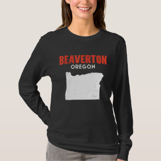 ビーバートンオレゴンUSA州アメリカトラベルオレゴニア Tシャツ