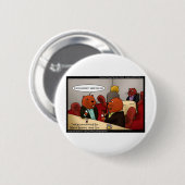 ビーバーネットおもしろいワークのギフトTee & Card 缶バッジ (正面&裏面)