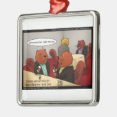 ビーバーネットワーククリスマスオーナメント メタルオーナメント (左)