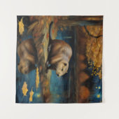 ビーバーバイヴァンゴッホ タペストリー (正面(横))