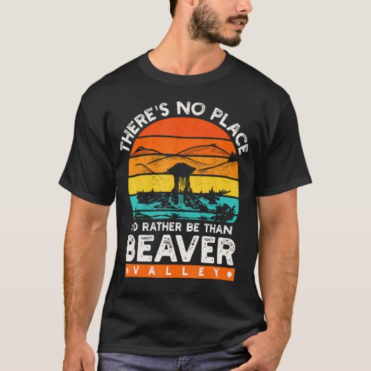 ビーバーバレーより好きな場所なんてない Tシャツ (正面)