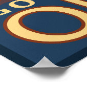 ビーバーファミリー – オレゴン州の政府キャンプ ポスター (角)