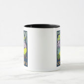 ビーバーファミリー – Odell，オレゴン マグカップ (中央)