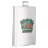 ビーバーヘッドデアーロッジナショナルフォレストキャンピング フラスク (右)