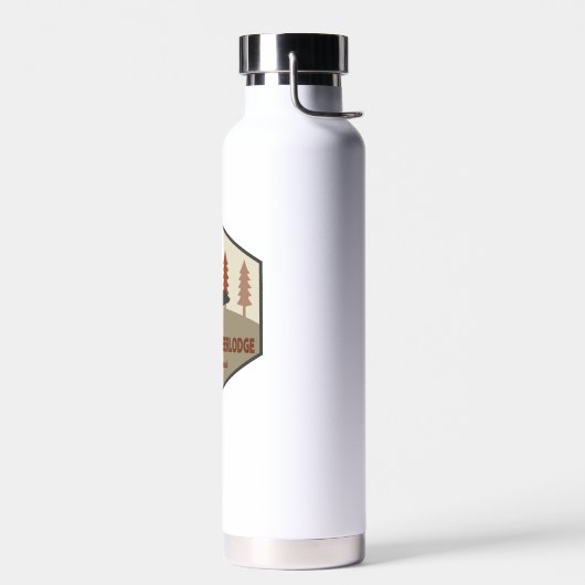 ビーバーヘッドデアーロッジナショナルフォレストモンタナベア ウォーターボトル (左面)
