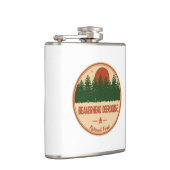 ビーバーヘッドデアーロッジナショナルフォレスト フラスク (右)