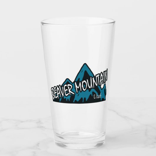 ビーバーマウンテンリゾートの山々 タンブラーグラス (正面)