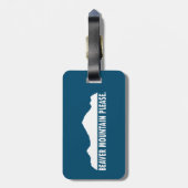 ビーバーマウンテンリゾートプリーズ ラゲッジタグ (裏面縦)