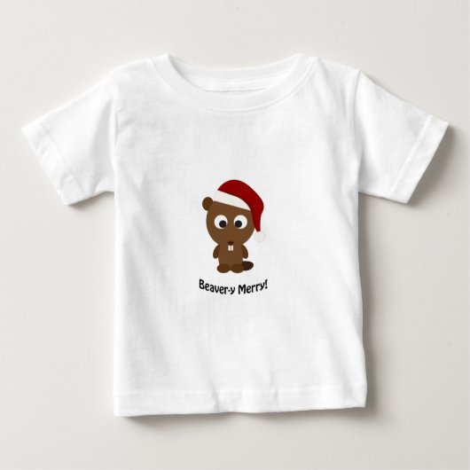 ビーバーメリー! ベビーTシャツ (正面)
