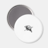 ビーバーラインアートロゴ マグネット (正面/裏面)