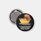 ビーバーラバーバス マグネット (正面/裏面)