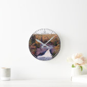 ビーバーリバー滝時計 ラウンド壁時計 (ホーム)