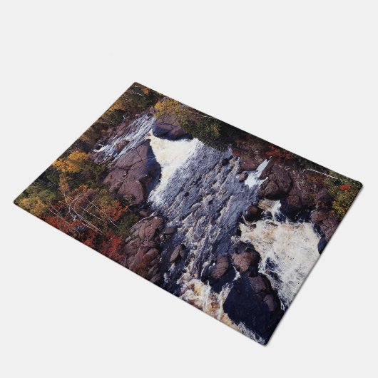 ビーバーリバー秋ドアマット ドアマット (アングル)