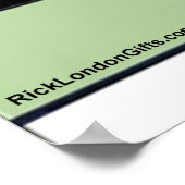 ビーバーリビングウィルおもしろいズRick Londonポスター ポスター (角)