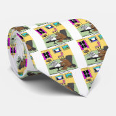 ビーバーリビングウィルスリックおもしろいロンドン ネクタイ (ロール)