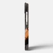 ビーバーレイクの岸辺にある木製のカヤック Case-Mate iPhoneケース (裏面 / 左)