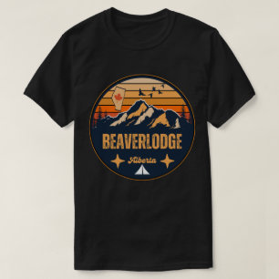 ビーバーロッジ アルバータ州 Tシャツ