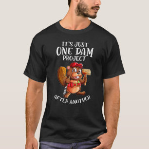 ビーバー労働者ことわざワンダムプロジェクトの後に Tシャツ