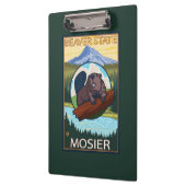ビーバー及びMt.のフード- Mosier、オレゴン クリップボード (左)