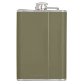 ビーバー及びMt.のフード- Odell、オレゴン フラスク (裏面)