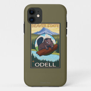 ビーバー及びMt.のフード- Odell、オレゴン iPhone 11 ケース