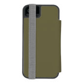 ビーバー及びMt.のフード- Odell、オレゴン Incipio iPhoneウォレットケース (フォリオ裏面)