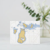 ビーバー島、MIチャー航海のト ポストカード (スタンド正面)