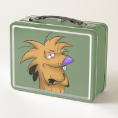 ビーバー怒スランチボックス メタルランチボックス (裏面)