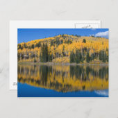 ビーバー湖秋 ポストカード (正面/裏面)