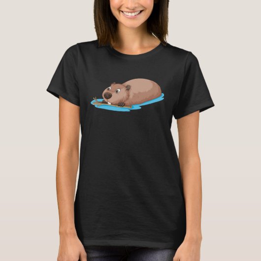 ビーバー用ビーバー4 Tシャツ (正面)