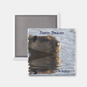 ビーバー磁石 マグネット (正面/裏面)