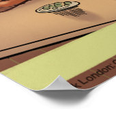 ビーバー間抜けギャグ漫画おもしろいポスター ポスター (角)