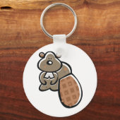 ビーバー キーホルダー (正面)