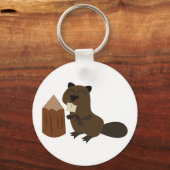 ビーバー キーホルダー (正面)