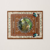 ビーバー-ギフト用の箱が付いている建築者のジグソーパズル ジグソーパズル (横)